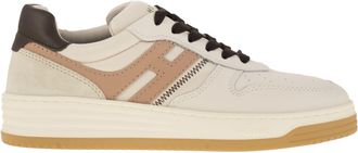 Hogan H630 Leder Trainer mit H an der Seite