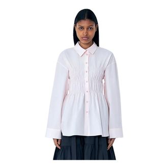 Cecilie Bahnsen Shirts, female, Pink, Size: 2XS Braxton Shirt