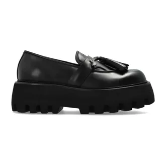 Alexander McQueen Schoenen, Heren, Zwart, 42 EU, Leer, Sofa Loafer