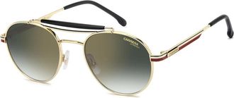 Carrera 381/S Zonnebril - Heren - Zonnebrillen - Geel - 52 MM - Accessoires