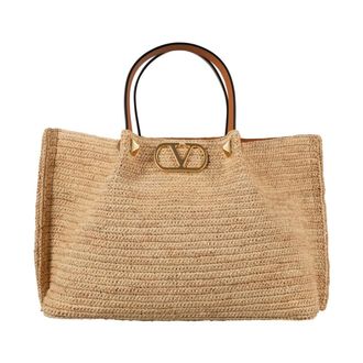 Valentino Garavani Dames, Tassen, Bruin, Maat: ONE Size