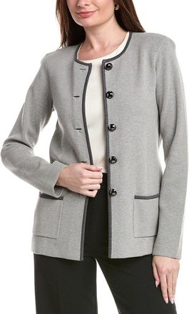 St. John Crewneck Spectator Jacket