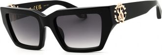 Roberto Cavalli SRC016M 0700 Shiny Black/Blue Grey