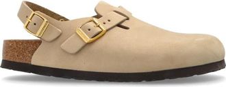 Birkenstock Schoenen Tokio II - Dames - Klompen - Beige - 36 EU - Su&egrave;de - Schoenen