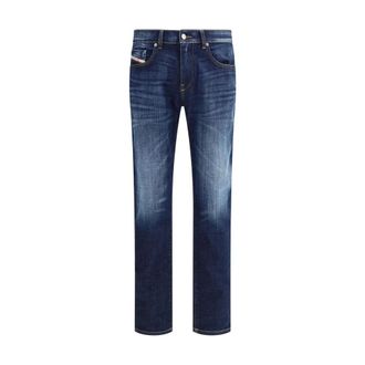 Diesel Heren, Jeans, Blauw, Maat: W38 Katoen