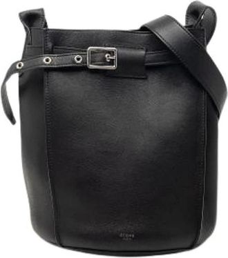 Celine Pre-owned Big Bag Bucket - Dames - Vintage Tas - Zwart - ONE Size - Leer - Vintage