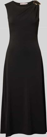 Christian Berg Midikleid mit Schulter-Applikation in Black, Gr&ouml;&szlig;e 34