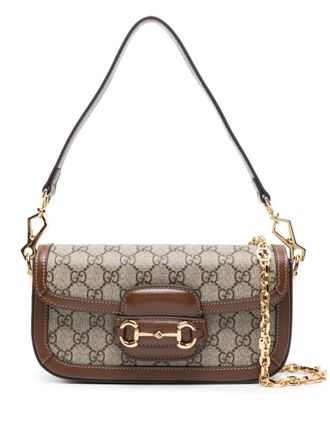 Gucci Horsebit 1955 mini-schoudertas - Beige