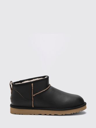 UGG Stivaletti Classic Ultra Mini in pelle con interno in lana