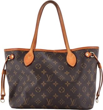 Louis Vuitton Brown Monogram Canvas Neverfull Pm (Authentic Pre-Loved)