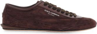 Dolce & Gabbana Brown Logo Sneakers