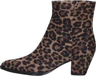 Unisa Schoenen, Dames, Bruin, 42 EU, Lanza Enkellaarsjes