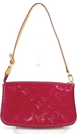 Louis Vuitton Pre-owned Vintage Pochette Schoudertas - Dames - Vintage Schoudertas - Roze - ONE Size - Leer - Vintage