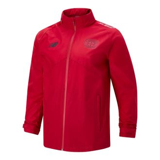 New Balance Trainingsjacke NEW BALANCE BAYER 04 LEVERKUSEN SHOWER JACKET, Herren, Gr. XXL, crimson, Obermaterial: 100% Polyester, Jacken Trainingsjacke, aus Polye