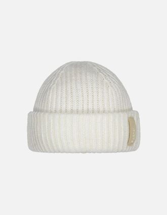 Barts Mens Barts Mens Alexon Short Fisherman Fit Knit Beanie - Cream - Size: ONE size