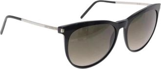 Saint Laurent Pre-owned Vintage Zonnebril - Dames - Vintage Accessoires - Zwart - ONE Size - Vintage