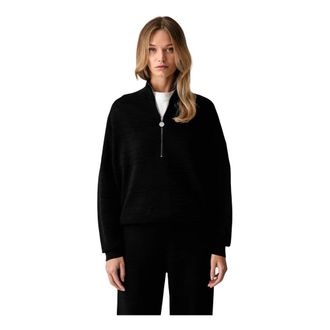 Joseph Ribkoff Trui met boothals - Dames - Coltruien - Zwart - M - Nylon - Truien & Vesten