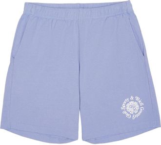 Sporty & Rich Monte Carlo cotton track shorts - unisex - Cotton - M - Purple