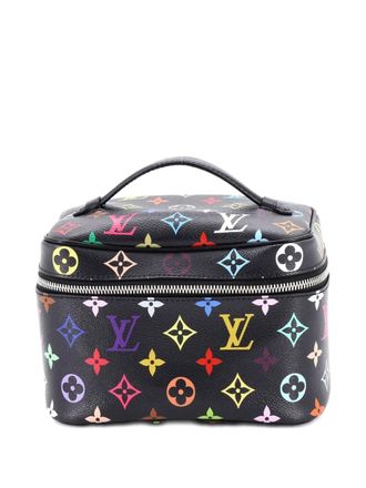 Louis Vuitton x Takashi Murakami Nice Vanity Case Monogram Multicolor Mini pouch - Black