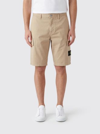 Stone Island Pantaloncini cargo in cotone stretch