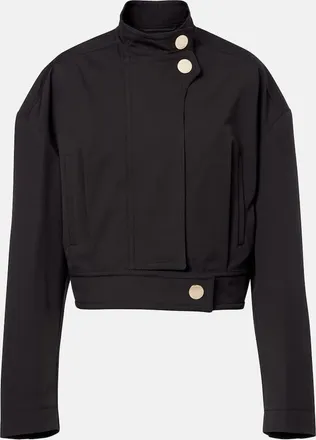 Sportmax Riviera oversized cotton bomber jacket