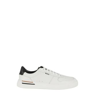 HUGO BOSS Hugo, Sneakers, male, White, Size: 10 US Trendy Clint Tenn Itvp Shoes