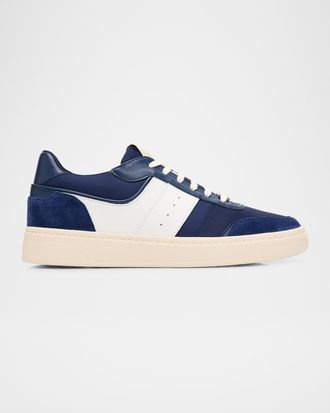 Giuseppe Zanotti Men & apos;s GZ-Nitro Leather & Suede Low-Top Sneakers