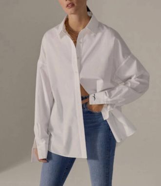 Favorite Daughter The Ex Boyfriend Shirt In White