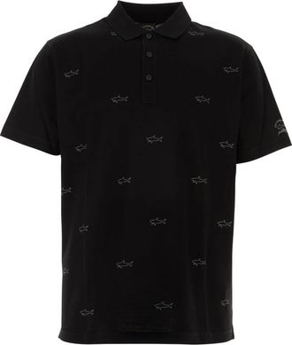 Paul & Shark Polo - Heren - Polos - Zwart - XL - Katoen - Tops