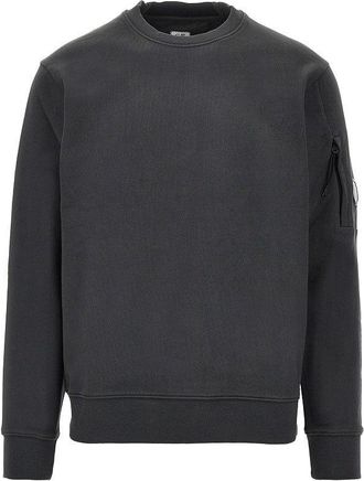 C.P. Company Crewneck cotton sweatshirt with NFC Lens Man XXL