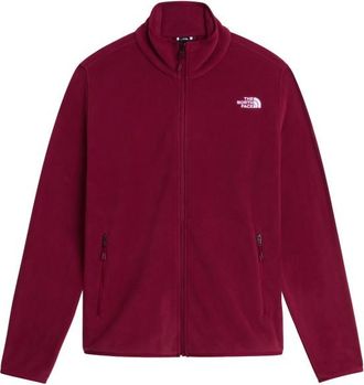 The North Face Glacier Fleece Jacket Fleecejacke f&uuml;r Damen | rot