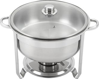 OEM Fuente Calentadora, Capacidad De 8,5 L, Construcci&oacute;n De Acero Inoxidable, Color Plata