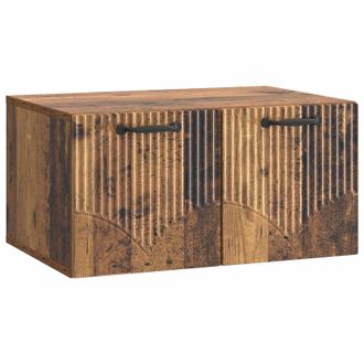 vidaXL Mueble Para Tv De Pared Madera Envejecida 59,5 X 41 X 30 Cm Vidaxl