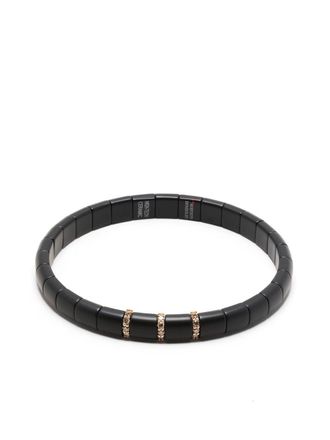 Roberto Demeglio Armband met diamantvlak - Roze