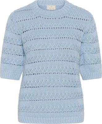 Kaffe Maglieria Girocollo - - Knitwear - Donna - Blu - S