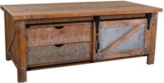 Wanderlust Deco Wanderlust Deco - Mesa De Centro Marr&oacute;n 120x60x48