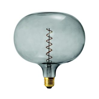 Daylight Italia Bombilla LED de filamento gris adoquinado, 4 W, 150 lm, E27