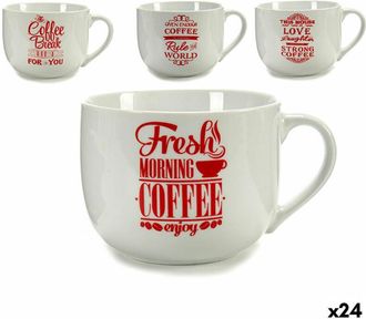 Bigbuy Taza - Bigbuy Home - Multicolor - Porcelana - Apto Para Lavavajillas