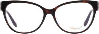 Chopard Demo Cat Eye Ladies Eyeglasses VCH325S 01AY 55