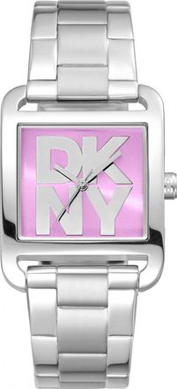 DKNY Womens DK1L001M0035 Ladies City Watch - Silver - One Size