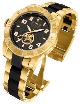 Invicta Pro Diver Meteorite Automatic Black Dial Mens Watch 0218
