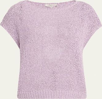 Lafayette 148 New York Bateau-Neck Knit Sweater
