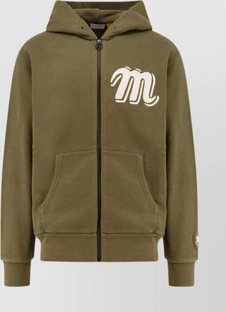 Moncler cotton zip-up hoodie
