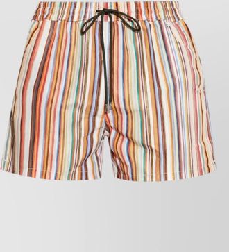 Paul Smith swim shorts striped design back pocket