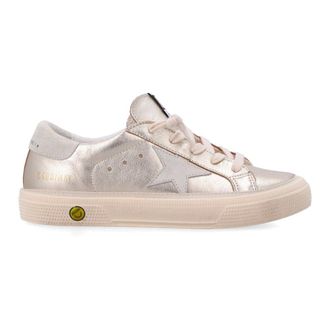 Golden Goose May Laminated - female - Golden Goose - Sneakers - Gray - 2 UK - Shoes
