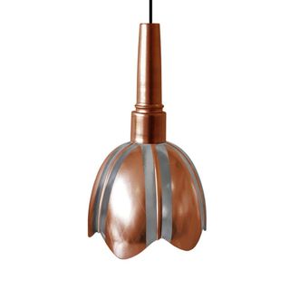 Tosel Suspensi&oacute;n vidrio cobre D18 cm