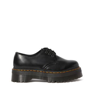 Dr. Martens Derbys 1461 in Smooth leer met plateauzool