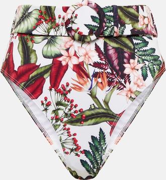 Alexandra Miro Ursula printed bikini bottoms