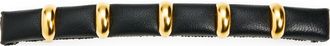 L. Erickson Chiara Barrette in Black/Gold at Nordstrom