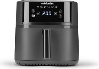 NutriBullet Nutribullet Nba0611dg Freidora Sencillo 6 L Independiente 1700 W Freidora De Aire Caliente Gris